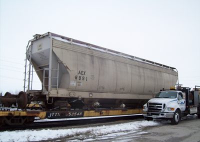 load out rail car